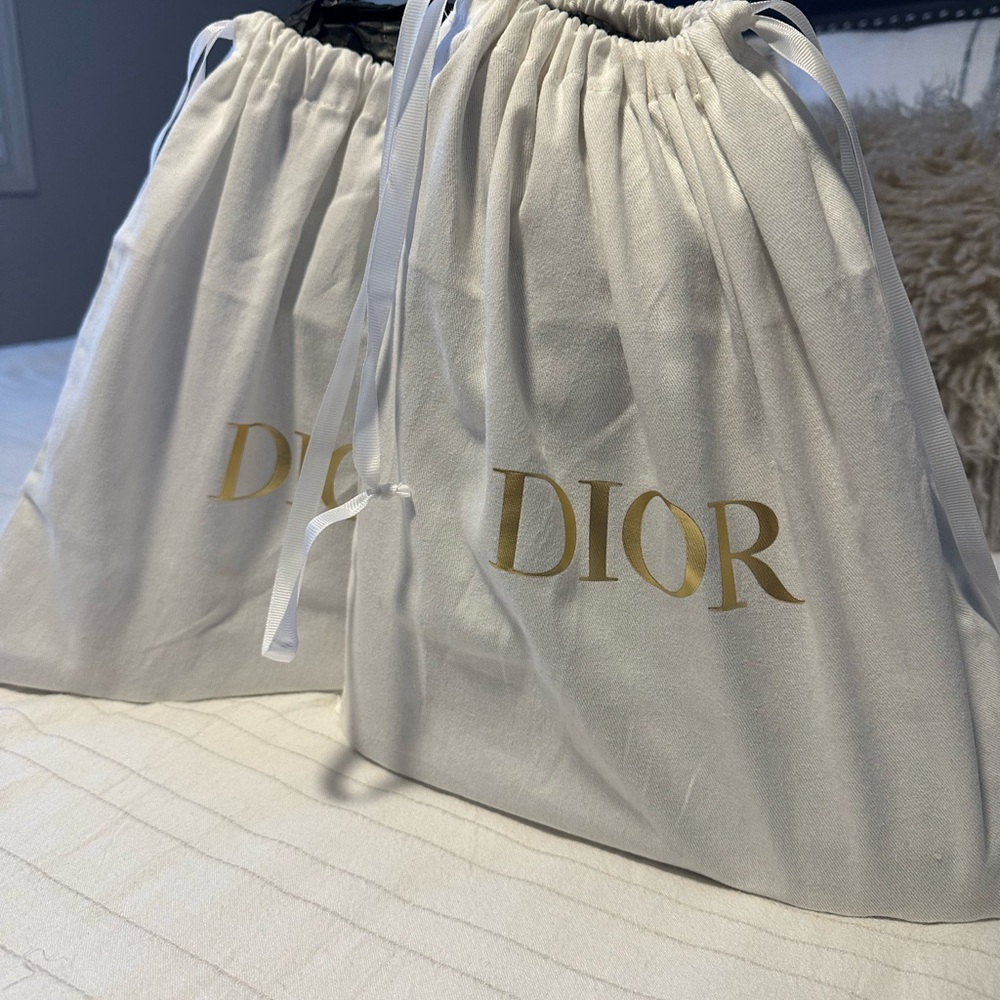 Dior Black D Major Ankle Boots with Logo Detail - Picture 7 of 7